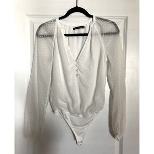 Abercrombie & Fitch Chiffon Bodysuit